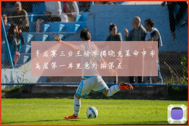 季后赛三分王榜单揭晓克莱命中率高居第一库里意外排第五